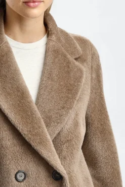 Femme S Max Mara Manteau Roseto En Miel