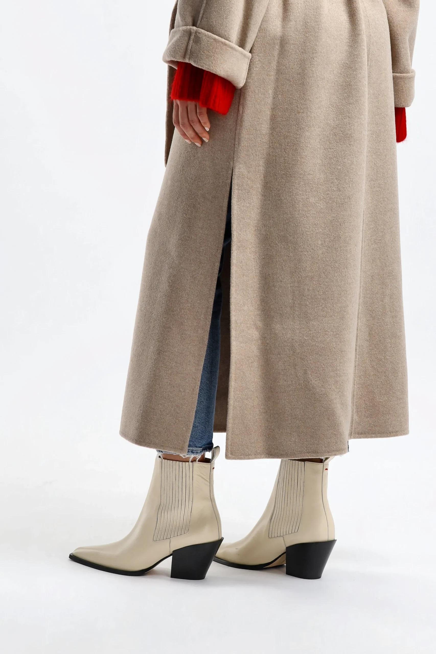 Femme by Malene Birger Manteau Trullem Dans Grey Brown Melange