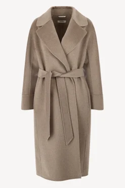 Femme S Max Mara Manteau Zurigo En Gris Pigeon