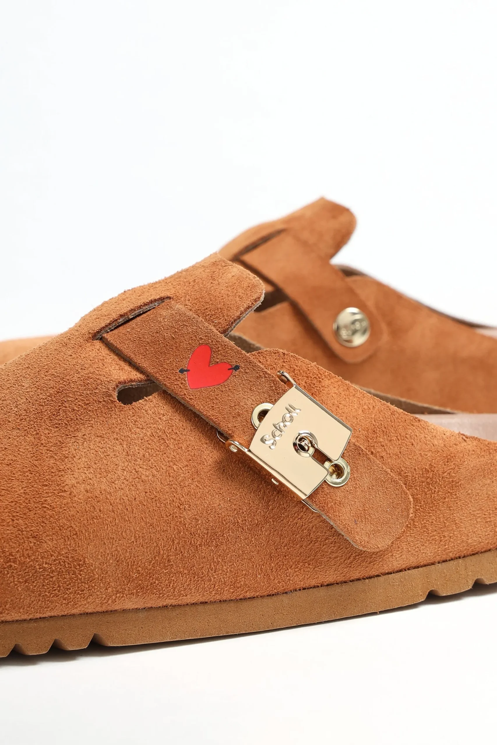 Femme Scholl x Anita Hass Mules Grace En Cognac