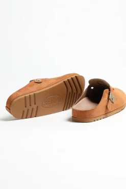 Femme Scholl x Anita Hass Mules Grace En Cognac