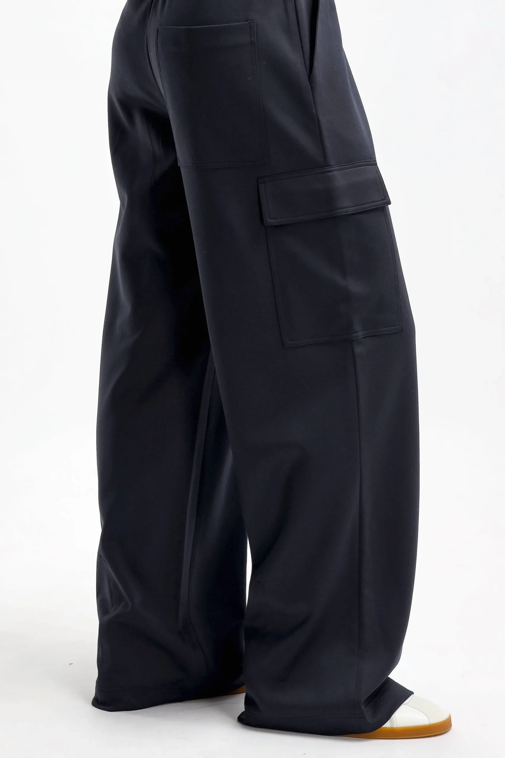 Femme Tibi Pantalon Active Knit En Marine