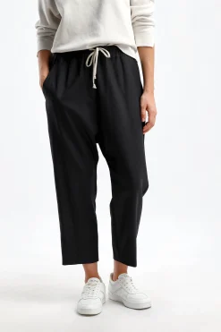 Femme Nili Lotan Pantalon Aida En Noir