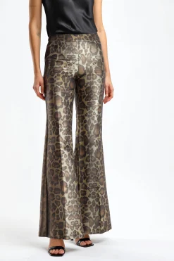 Femme DMN Pantalon Angelina En Leopard