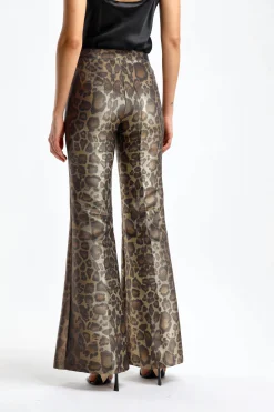 Femme DMN Pantalon Angelina En Leopard