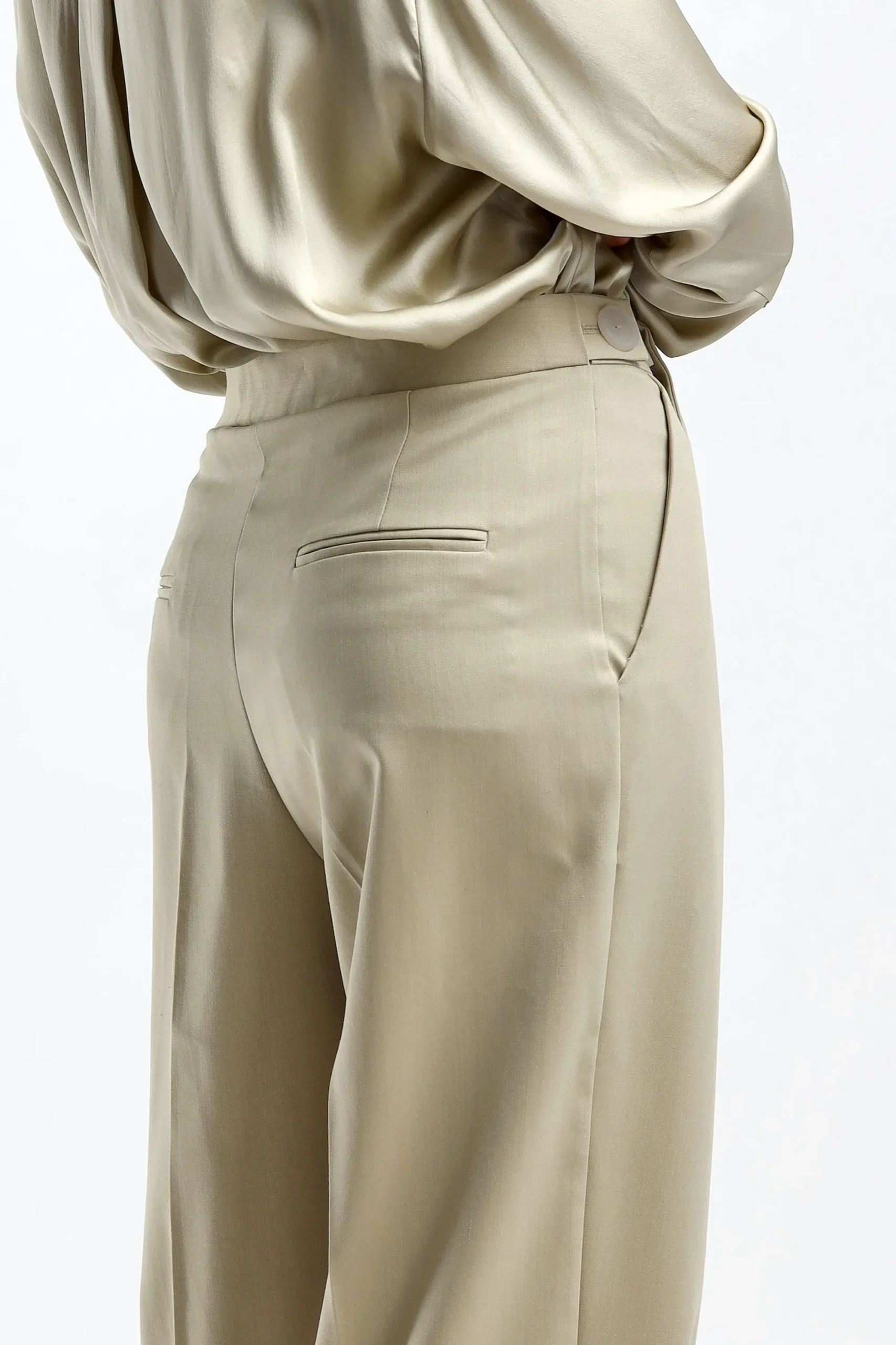 Femme Christopher Esber Pantalon Bermuda En Putty