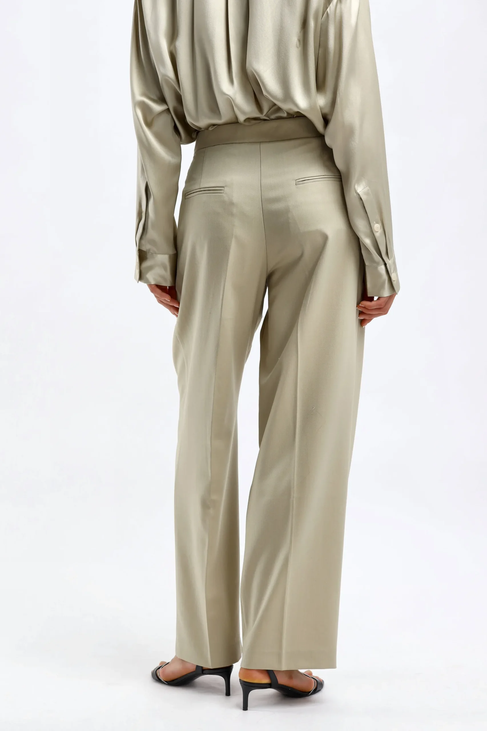 Femme Christopher Esber Pantalon Bermuda En Putty