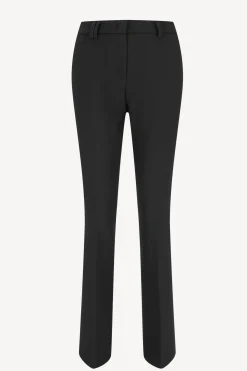 Femme Seductive Pantalon Caro Doppio En Noir