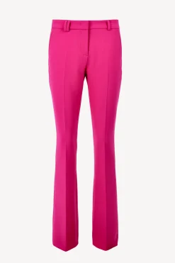 Femme Seductive Pantalon Caro Doppio En Rose Oeillet