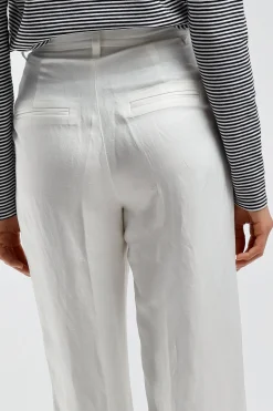 Femme Anine Bing Pantalon Carrie En Blanc
