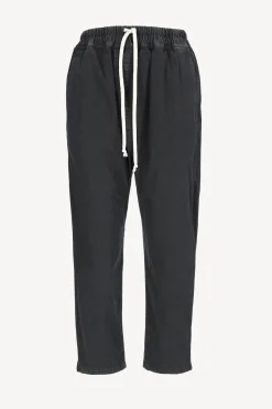 Femme Nili Lotan Pantalon Casablanca Drawstring En Marine Fonce