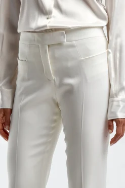 Femme Tom Ford Pantalon De Costume Bootcut En Chalk