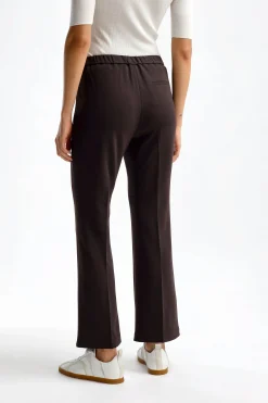 Femme Theory Pantalon Demitria Crop In Mink