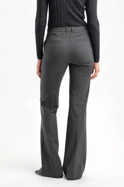 Femme Theory Pantalon Demitria Mid En Charcoal
