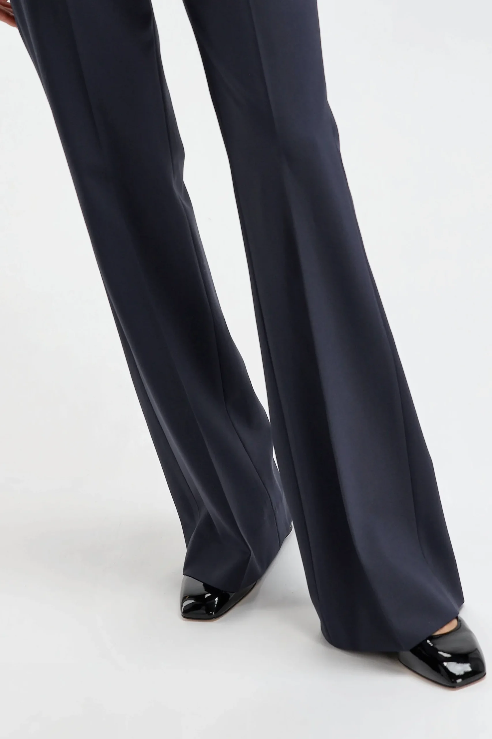 Femme Theory Pantalon Demitria Mid En Nocturne Navy