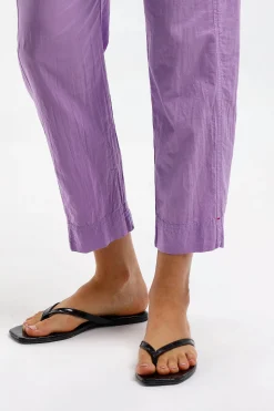 Femme Xirena Pantalon Draper En Glycine Legere