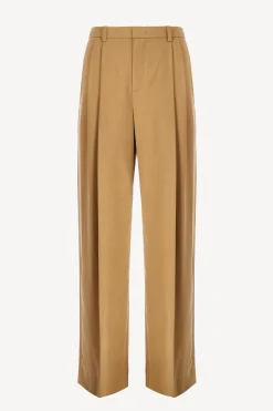 Femme Vince Pantalon Drop Waist En Ambre