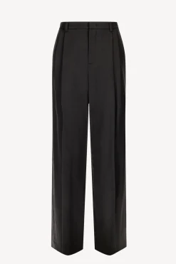 Femme Vince Pantalon Drop Waist Noir