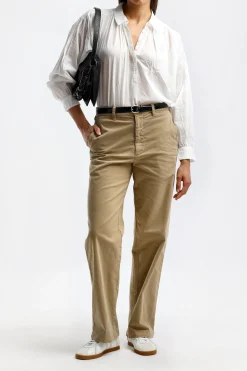 Femme Nili Lotan Pantalon Eliot Boy In Latte