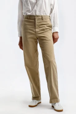 Femme Nili Lotan Pantalon Eliot Boy In Latte