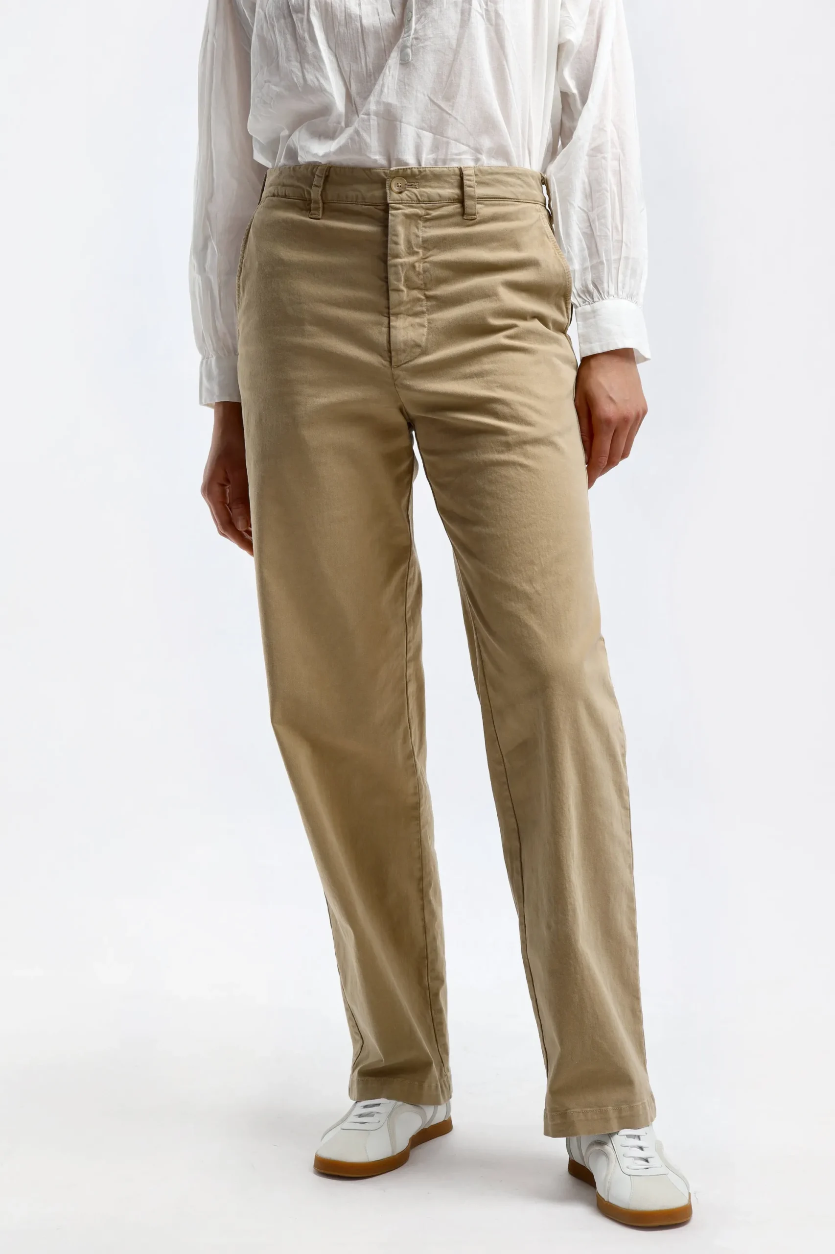 Femme Nili Lotan Pantalon Eliot Boy In Latte
