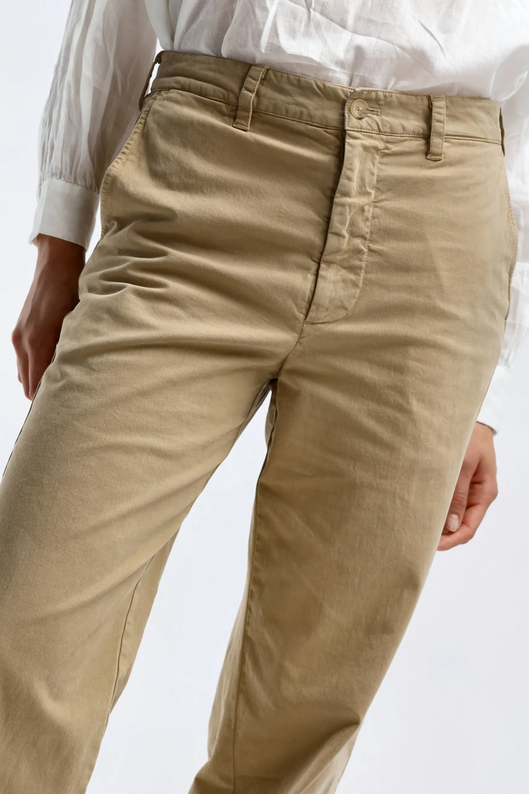 Femme Nili Lotan Pantalon Eliot Boy In Latte