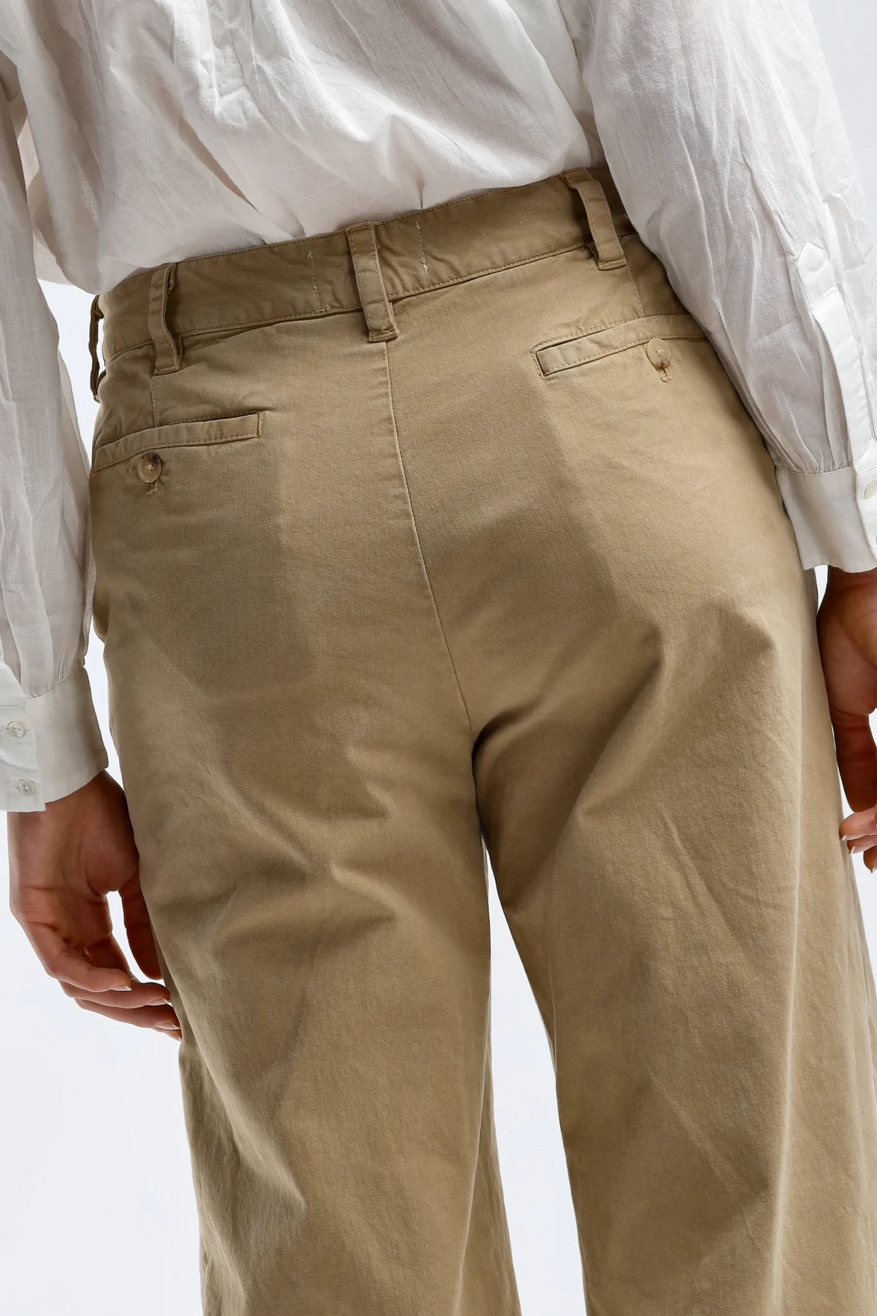 Femme Nili Lotan Pantalon Eliot Boy In Latte