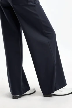 Femme Dorothee Schumacher Pantalon Emotional Essence I En Dark Navy
