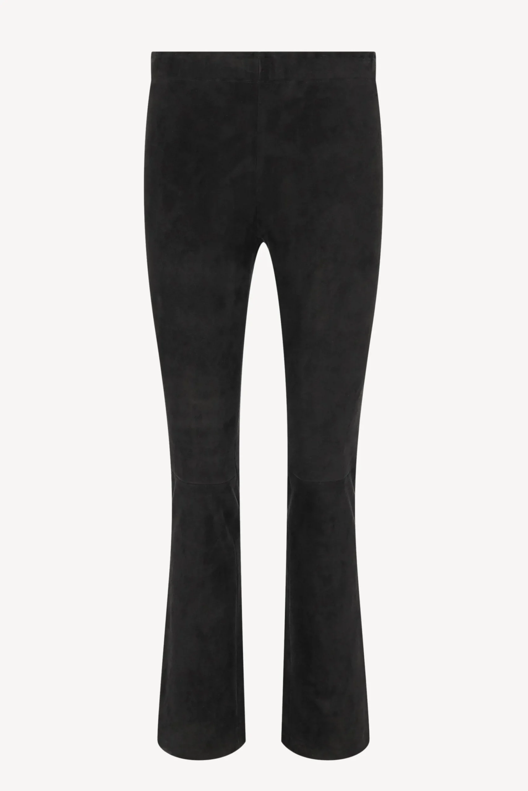 Femme Stouls Pantalon En Cuir Jp Long En Noir