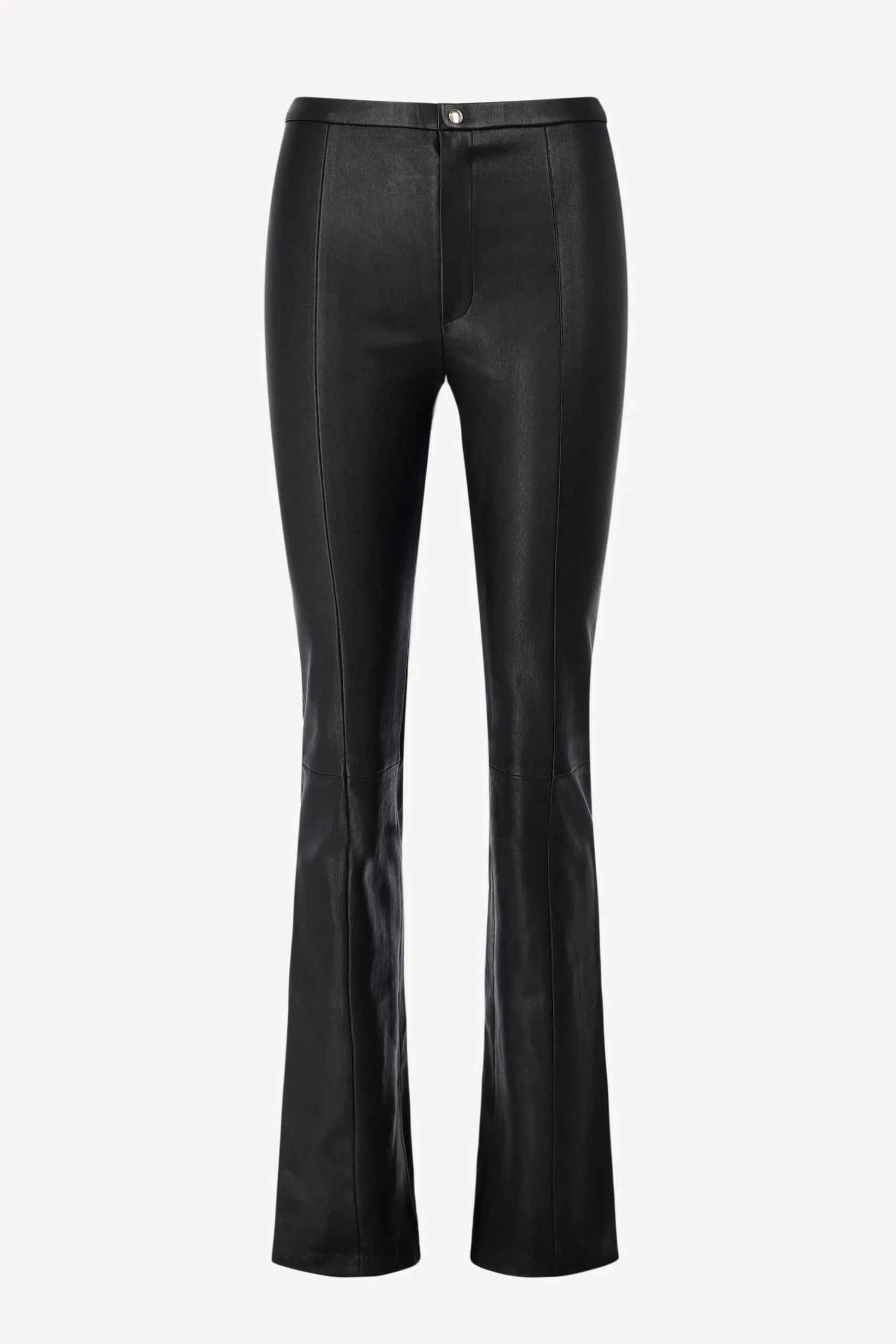 Femme Stouls Pantalon En Cuir Kam En Noir