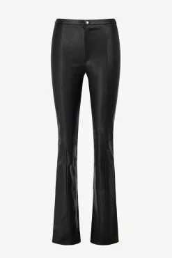 Femme Stouls Pantalon En Cuir Kam En Noir