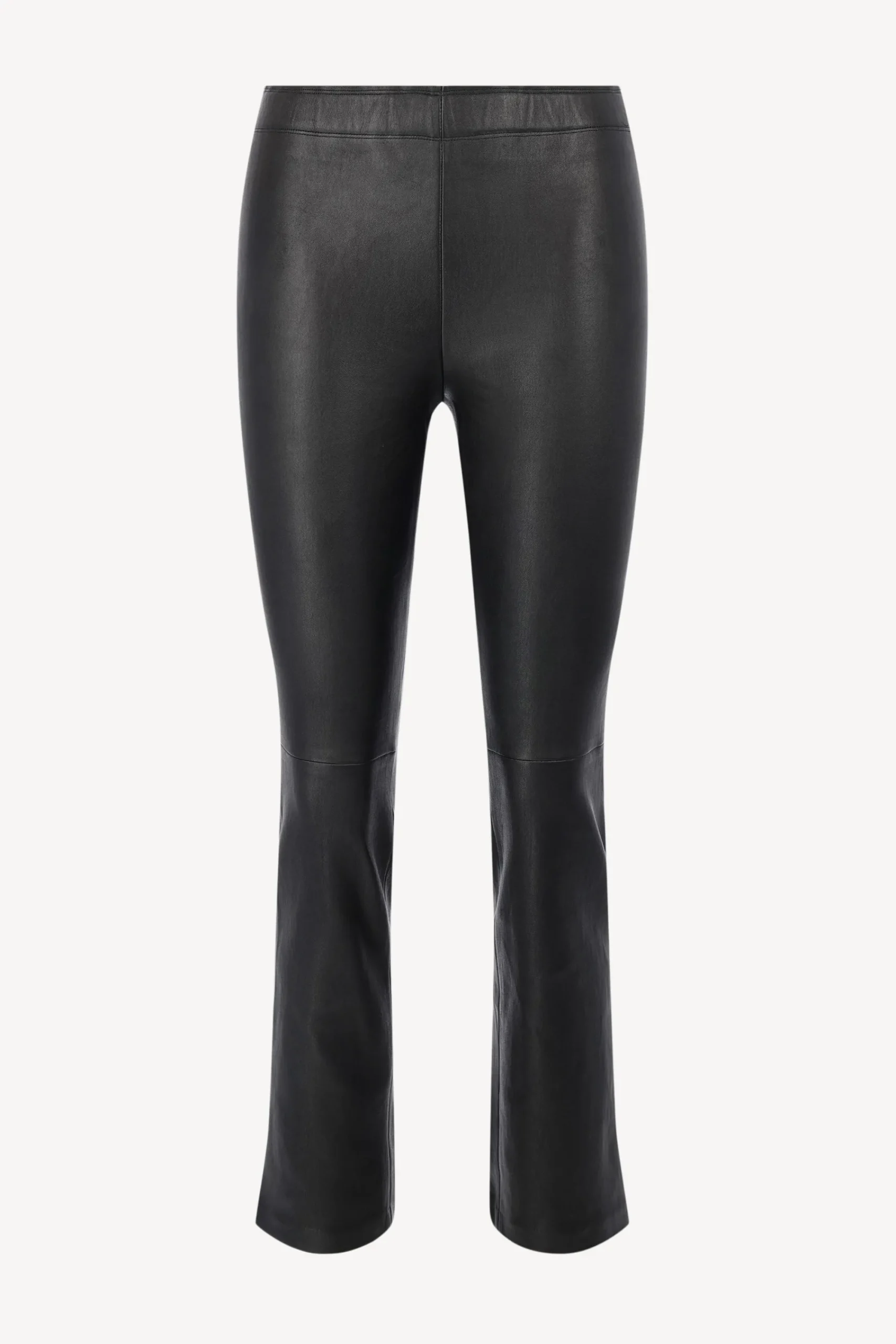 Femme Stouls Pantalon En Cuir Lisse Jp Twenty En Noir