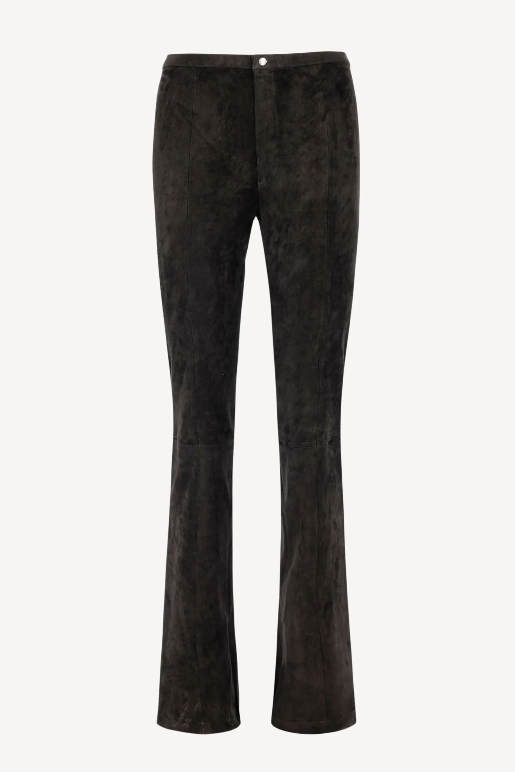 Femme Stouls Pantalon En Cuir Velours Kam En Noir