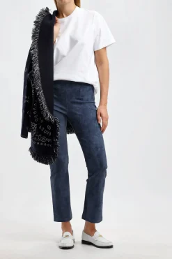 Femme Stouls Pantalon En Cuir Velours Jp Twenty In Harmony