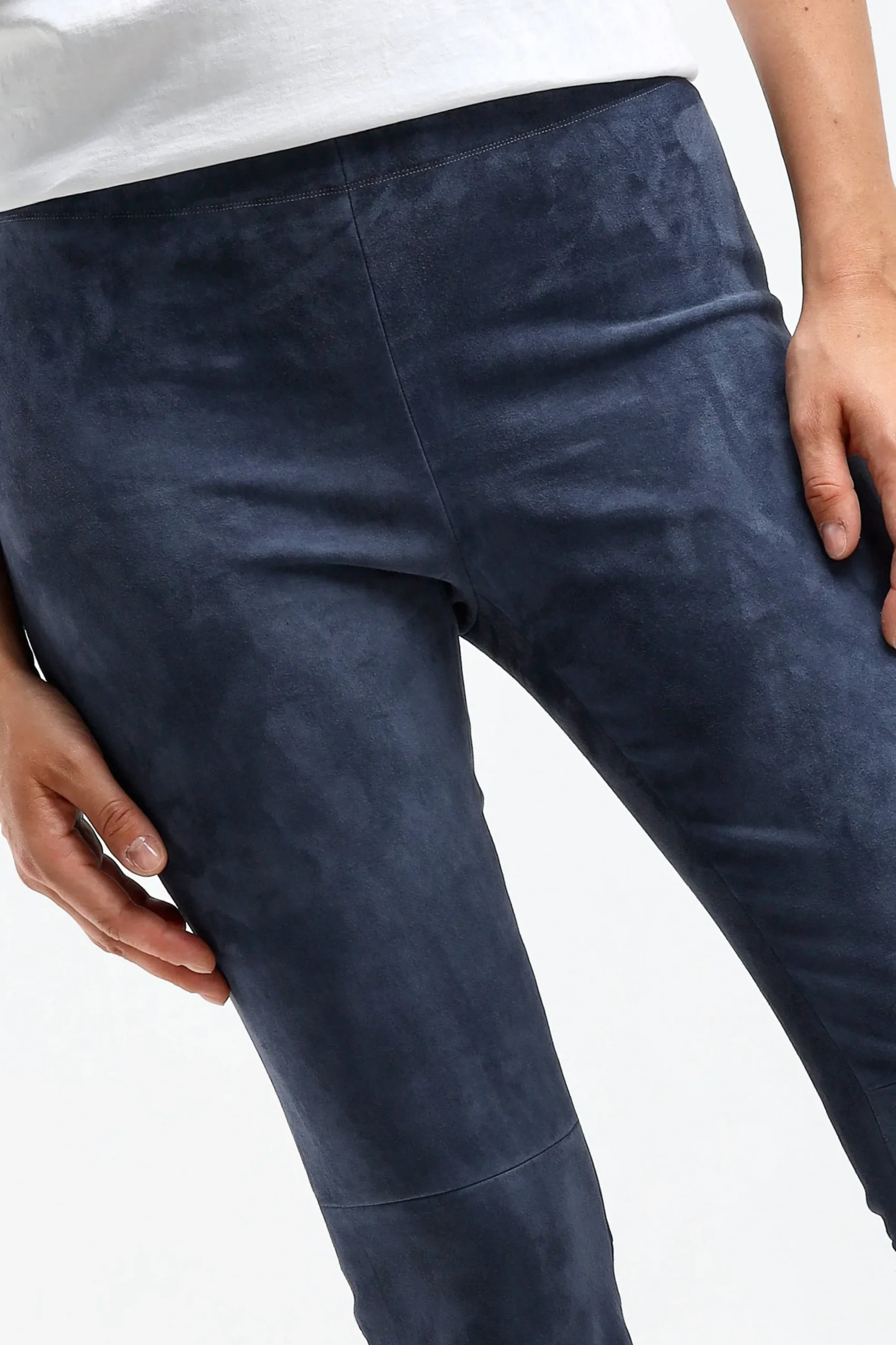 Femme Stouls Pantalon En Cuir Velours Jp Twenty In Harmony