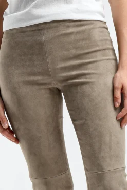 Femme Stouls Pantalon En Cuir Velours Jp Twenty A La Vodka