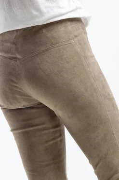 Femme Stouls Pantalon En Cuir Velours Jp Twenty A La Vodka