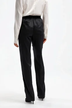 Femme Tom Ford Pantalon En Soie Noir