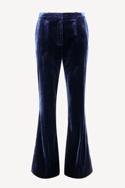 Femme DMN Pantalon En Velours Paula En Marine