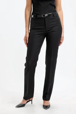 Femme Nili Lotan Pantalon Evan En Noir
