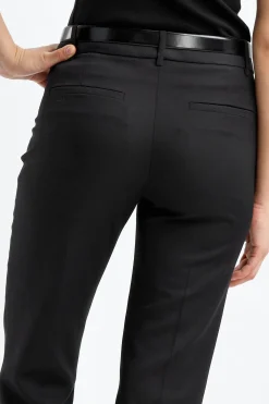 Femme Nili Lotan Pantalon Evan En Noir