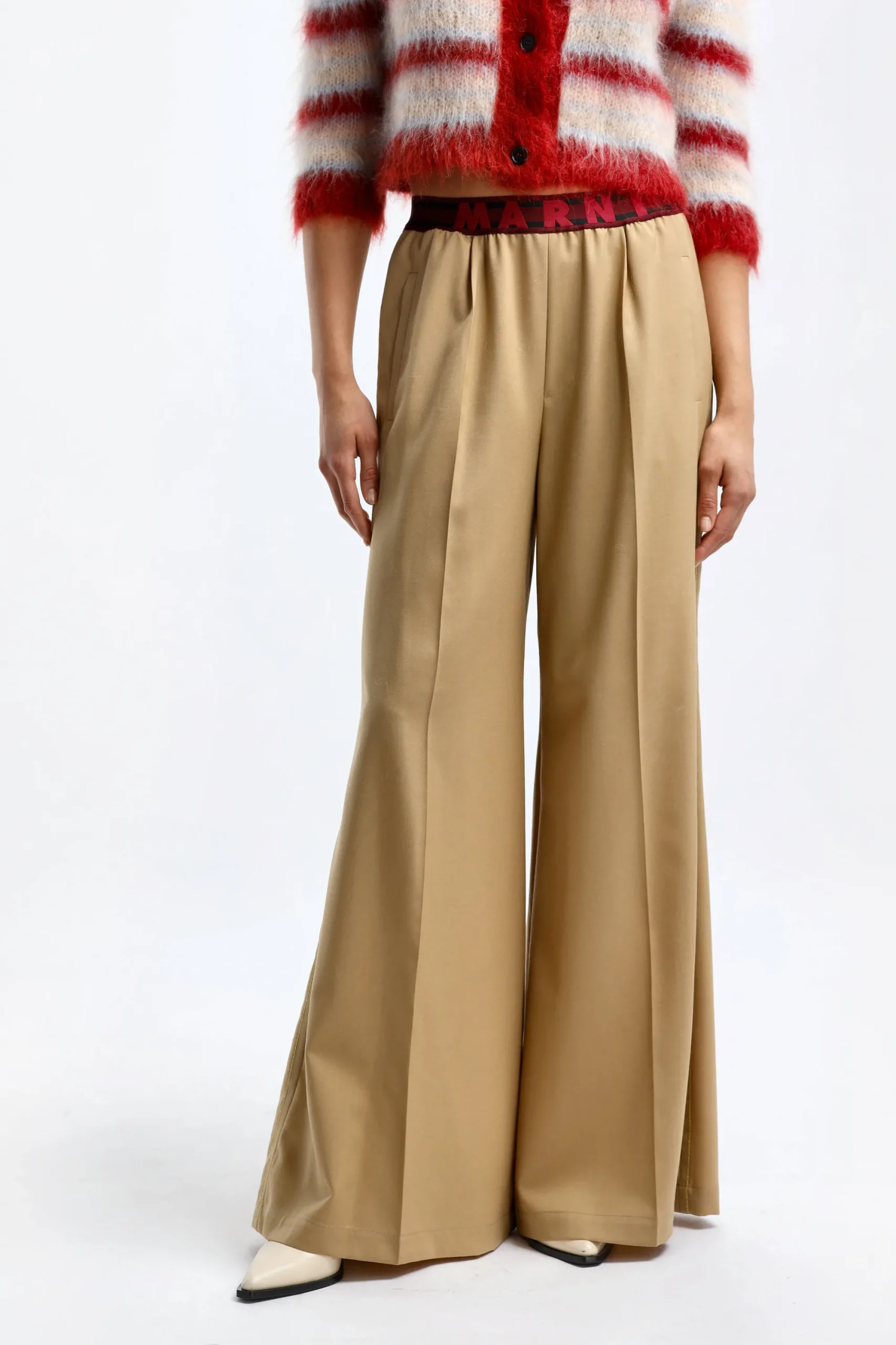 Femme Marni Pantalon Evase A Dijon