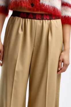 Femme Marni Pantalon Evase A Dijon