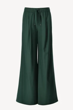 Femme Closed Pantalon Faris En Vert Lointain