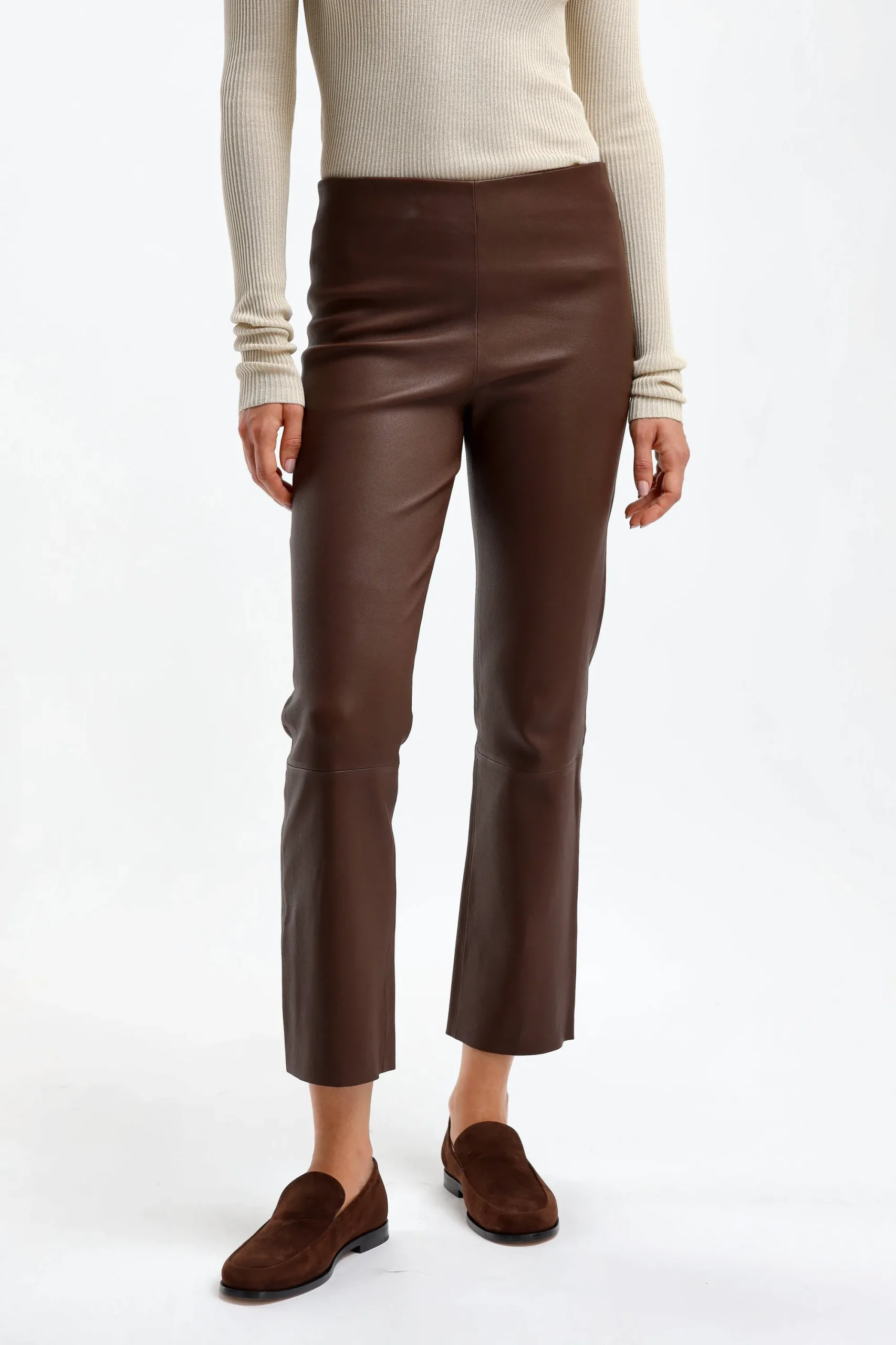 Femme by Malene Birger Pantalon Florentina En Marron