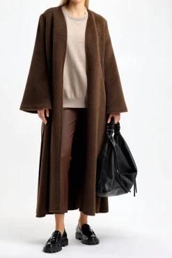 Femme by Malene Birger Pantalon Florentina En Marron