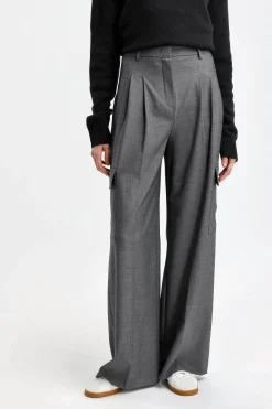 Femme Seductive x Anita Hass Pantalon Frankie En Gris Fonce