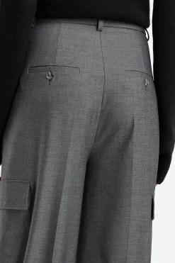 Femme Seductive x Anita Hass Pantalon Frankie En Gris Fonce