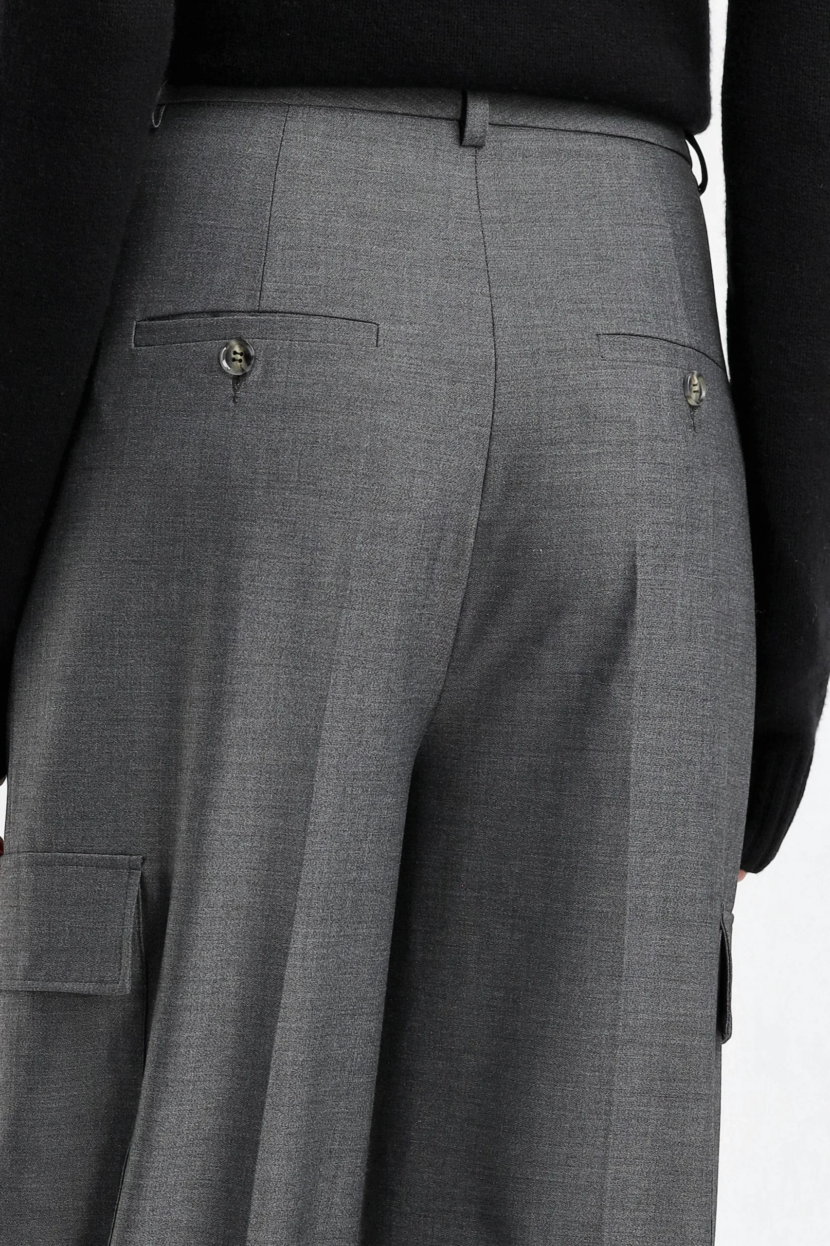 Femme Seductive x Anita Hass Pantalon Frankie En Gris Fonce