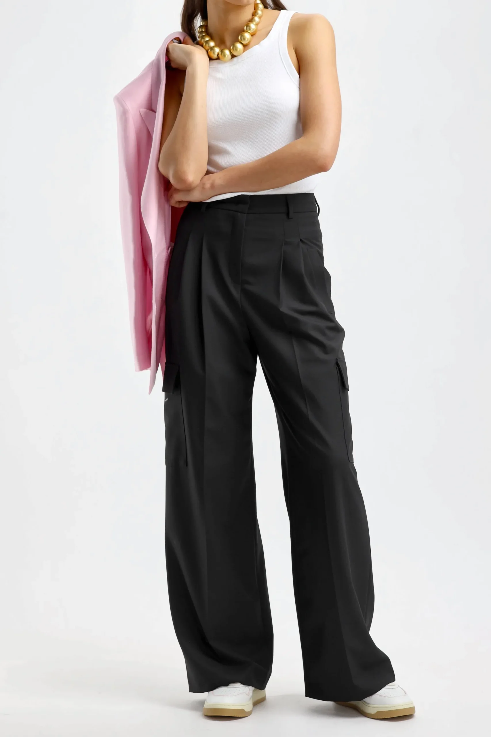 Femme Seductive x Anita Hass Pantalon Frankie En Noir
